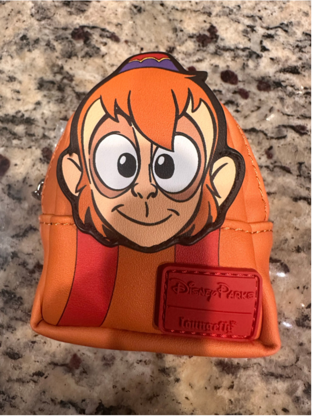 2026 Disney Parks Loungefly Mini Backpack Abu Aladdin Bag Charm Keychain New